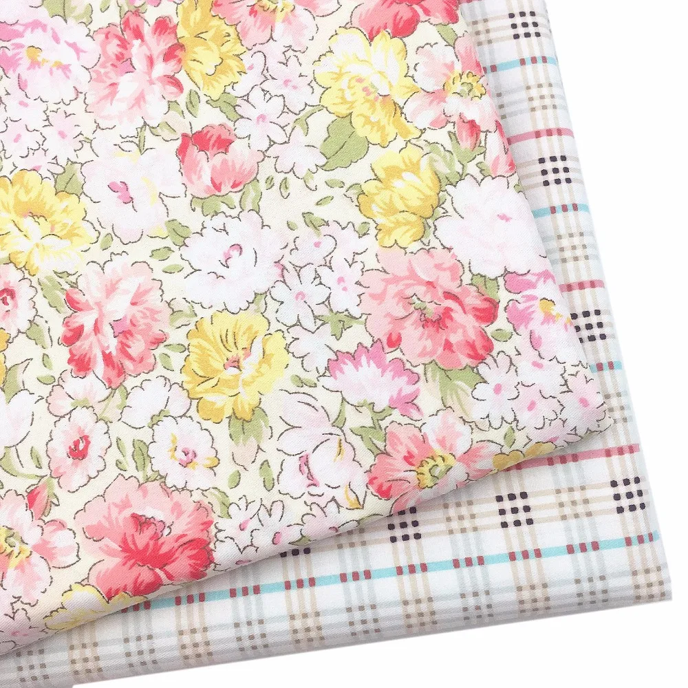 Floral Printed 100% Cotton Fabric DIY Sewing Patchwork Quilting Tissue Tilda For Baby Sheet Dress Home Textile Pillows Material
Floral Printed 100% Cotton Fabric DIY Sewing Patchwork Quilting Tissue Tilda For Baby Sheet Dress Home Textile Pillows Material