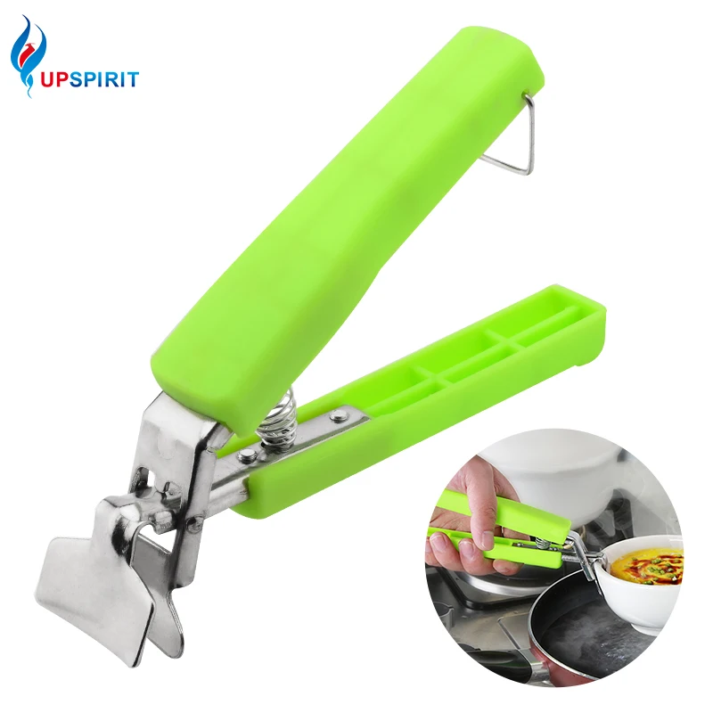 

Upspirit Multifunction Stainless Steel Bowl Clip Handheld Anti-Scald Plate Holder Cute Microwave Oven Kitchen Accessories Clamps