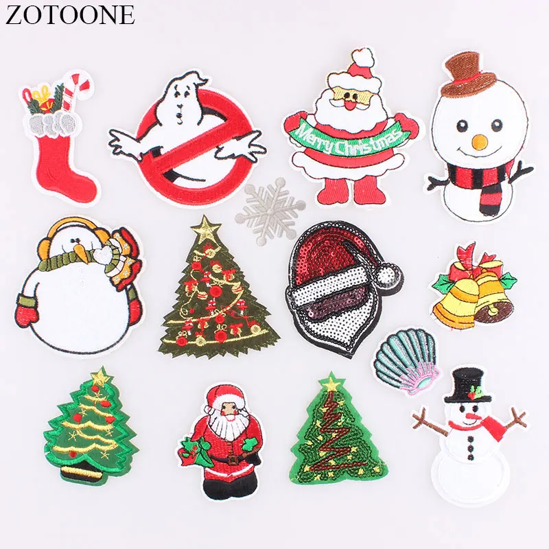 ZOTOONE DIY Christmas Tree Patches For Clothing Iron On Applique 14Pcs Embroidery Badges Stickers For Clothes Sequin Patches Set
ZOTOONE DIY Christmas Tree Patches For Clothing Iron On Applique 14Pcs Embroidery Badges Stickers For Clothes Sequin Patches Set