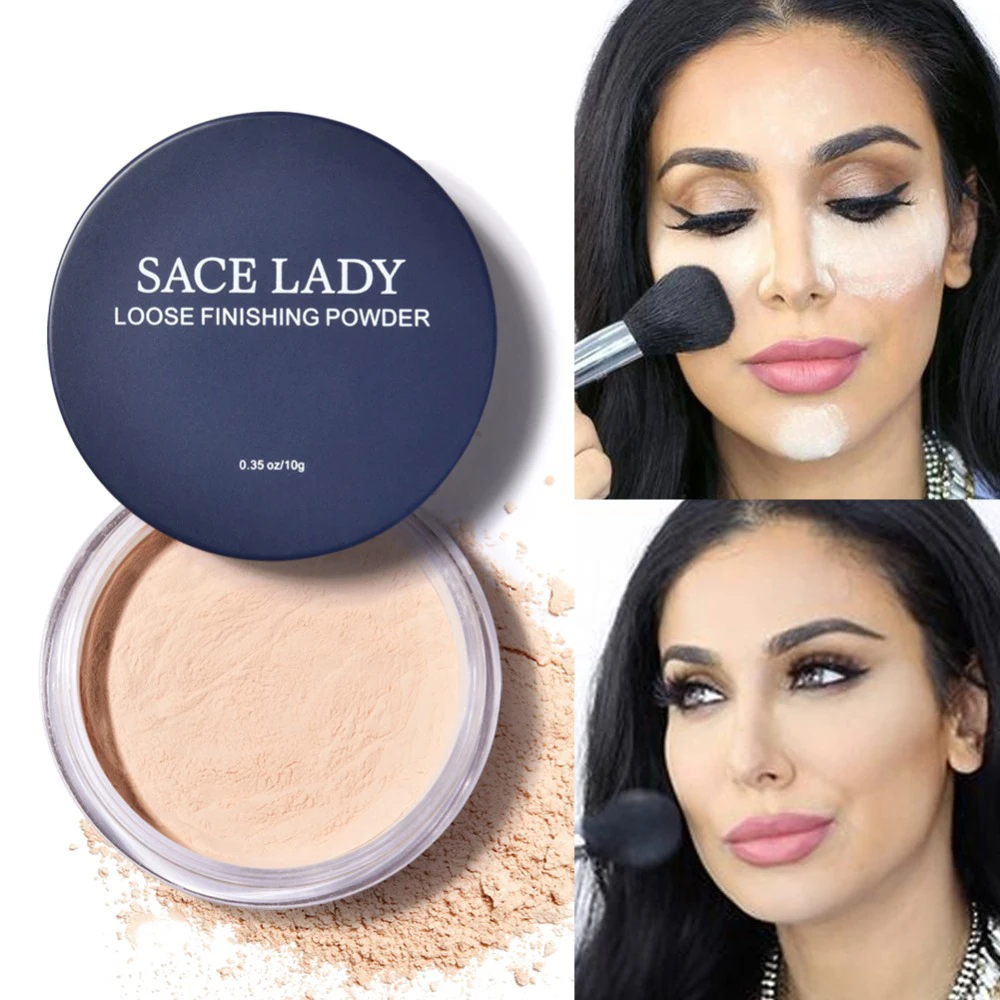 SACE LADY Face Loose Powder Matte Finish Transparent Setting Powder Professional Translucent Oil-control Compact Face Makeup
SACE LADY Face Loose Powder Matte Finish Transparent Setting Powder Professional Translucent Oil-control Compact Face Makeup