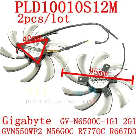 Бесплатная доставка PLD10010S12M 2 шт./лот для Gigabyte GV-N650OC-1Gl 2Gl Gigabyte GVN550WF2 N56GOC R777OC R667D3 вентилятор для видеокарты
Бесплатная доставка PLD10010S12M 2 шт./лот для Gigabyte GV-N650OC-1Gl 2Gl Gigabyte GVN550WF2 N56GOC R777OC R667D3 вентилятор для видеокарты