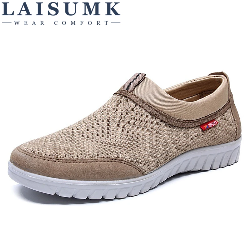 LAISUMK Men Casual Shoes Brand Men Shoes Men Sneakers Flats Mesh Slip On Loafers Breathable Big Size 38~50 Footwear for male
LAISUMK Men Casual Shoes Brand Men Shoes Men Sneakers Flats Mesh Slip On Loafers Breathable Big Size 38~50 Footwear for male