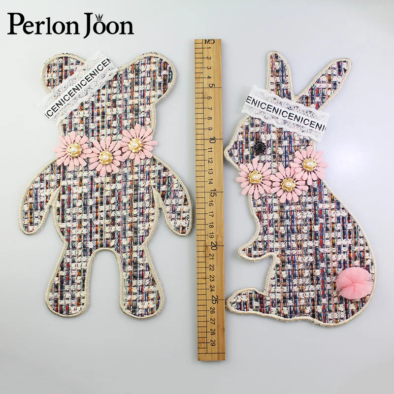 2019 new fashion DIY fabric embroidery animal applique cute rabbit bear 3D handmade patch for clothing bag accessories
2019 new fashion DIY fabric embroidery animal applique cute rabbit bear 3D handmade patch for clothing bag accessories