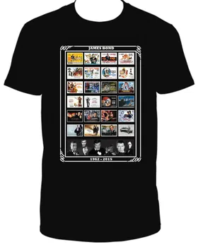 2019 Brand New Men Clothing JAMES BOND BLACK SHORT SLEEVE CREW NECK COTTON TSHIRT T Shirts
2019 Brand New Men Clothing JAMES BOND BLACK SHORT SLEEVE CREW NECK COTTON TSHIRT T Shirts