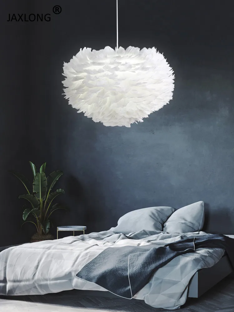 Nordic Creative Design pendant lamp Feathers LED Pendant Lights Coffee Shop Bar Warm Decor Lights & Lighting hanglamp lustre 
Nordic Creative Design pendant lamp Feathers LED Pendant Lights Coffee Shop Bar Warm Decor Lights & Lighting hanglamp lustre