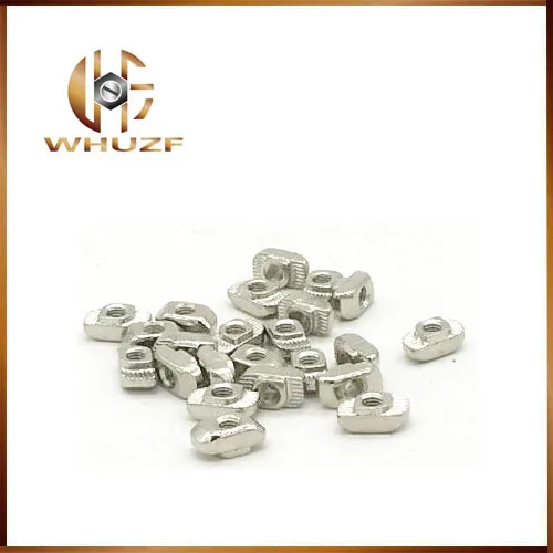 100pcs 30-M6 hammer nut M6 block t slot nuts for 3030 aluminum profile extrusion Slot 8mm
100pcs 30-M6 hammer nut M6 block t slot nuts for 3030 aluminum profile extrusion Slot 8mm