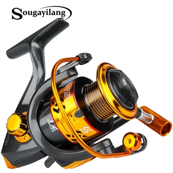 Sougayilang 12BB Carp Fishing Reel Gearing Silent Drive Coil Wheel Spinning Fishing Reel 5.5:1 High Speed Fishing Reel Pesca
Sougayilang 12BB Carp Fishing Reel Gearing Silent Drive Coil Wheel Spinning Fishing Reel 5.5:1 High Speed Fishing Reel Pesca