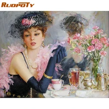 RUOPOTY Beautiful Bride DIY Digital Oil Painting By Numbers Canvas Wall Art Handpainted Oil Painting For Home Decoration 40X50CM
RUOPOTY Beautiful Bride DIY Digital Oil Painting By Numbers Canvas Wall Art Handpainted Oil Painting For Home Decoration 40X50CM