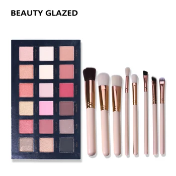 BEAUTY GLAZED Brand Makeup Set Professional Eyeshadow Palette 18color In 1 with Brush Set Long-lasting Eyeshadow ShimmerCosmetic
BEAUTY GLAZED Brand Makeup Set Professional Eyeshadow Palette 18color In 1 with Brush Set Long-lasting Eyeshadow ShimmerCosmetic
