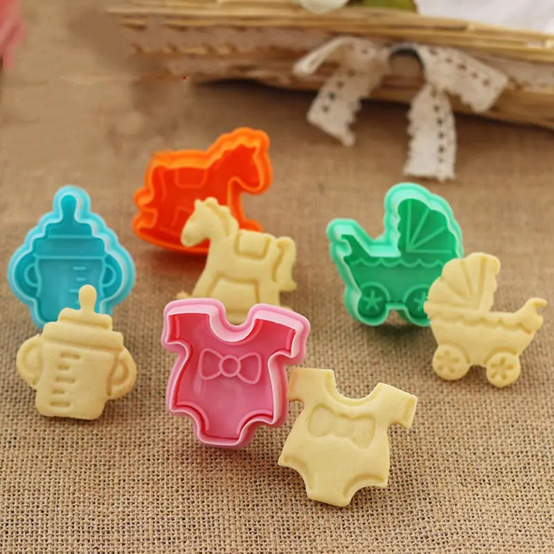 1Set 3D Baby Clothes Shower Hand Press Stamp Biscuit Cake Cookie Bakeware Mould Fondant Cookie Cutters Biscuit Mold Kitchen DIY
1Set 3D Baby Clothes Shower Hand Press Stamp Biscuit Cake Cookie Bakeware Mould Fondant Cookie Cutters Biscuit Mold Kitchen DIY
