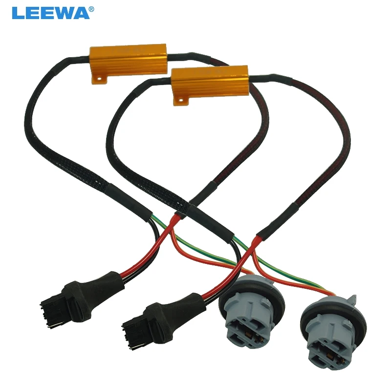 FEELDO 2pcs 50W 6Ohm Canbus Error Free Resistor Car LED Decoder Warning Error Canceller For 7440/7441/992 LED Turn Signal Bulb
FEELDO 2pcs 50W 6Ohm Canbus Error Free Resistor Car LED Decoder Warning Error Canceller For 7440/7441/992 LED Turn Signal Bulb