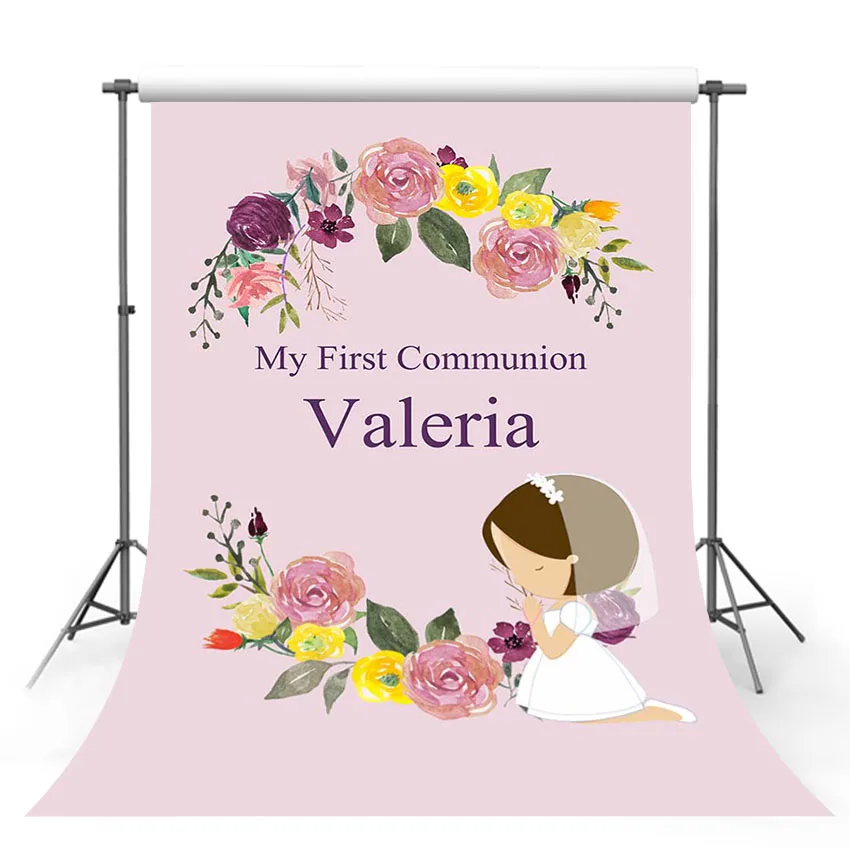 MEHOFOTO first communion photography backdrop girl boy party decor flower background photocall prop photobooth prop custom
MEHOFOTO first communion photography backdrop girl boy party decor flower background photocall prop photobooth prop custom