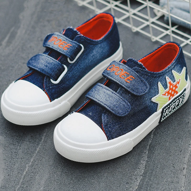 Low Top Children Shoes Spring Autumn Jeans Denim Kids Sneakers for Girls Boys Breathable Child Sport Shoes Canvas Shoes Zapatos
Low Top Children Shoes Spring Autumn Jeans Denim Kids Sneakers for Girls Boys Breathable Child Sport Shoes Canvas Shoes Zapatos
