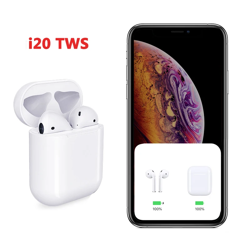i20 TWS 5.0 Bluetooth Earphone Wireless Earbuds PK W1 Chip chip i30 i60 i12 Pop up 1:1 PK i10 i11 i10tws i13 i14 i15 i16 tws
i20 TWS 5.0 Bluetooth Earphone Wireless Earbuds PK W1 Chip chip i30 i60 i12 Pop up 1:1 PK i10 i11 i10tws i13 i14 i15 i16 tws