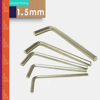 1.5mm , 100pcs/lot , Nickel plated 1.5mm hex key , DIY High quality hand tools Allen wrench , China fasteners Manufactuer
1.5mm , 100pcs/lot , Nickel plated 1.5mm hex key , DIY High quality hand tools Allen wrench , China fasteners Manufactuer