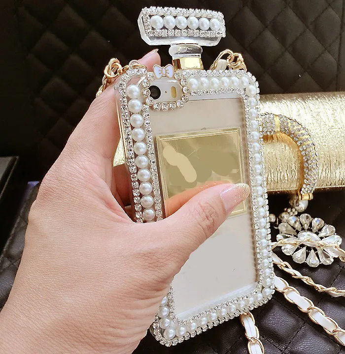 For Samsung Galaxy S6 Edge S4 S5 S6 Phone Case Popular Perfume Bottle Diamond Pearl Soft Shockproof With Chain Back Cover
For Samsung Galaxy S6 Edge S4 S5 S6 Phone Case Popular Perfume Bottle Diamond Pearl Soft Shockproof With Chain Back Cover