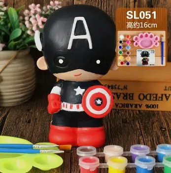 16cm princess lovely Children pet mannequin toy plaster doll Piggy bank mannequin Gift 12 color paint pen palette 1set A262
16cm princess lovely Children pet mannequin toy plaster doll Piggy bank mannequin Gift 12 color paint pen palette 1set A262