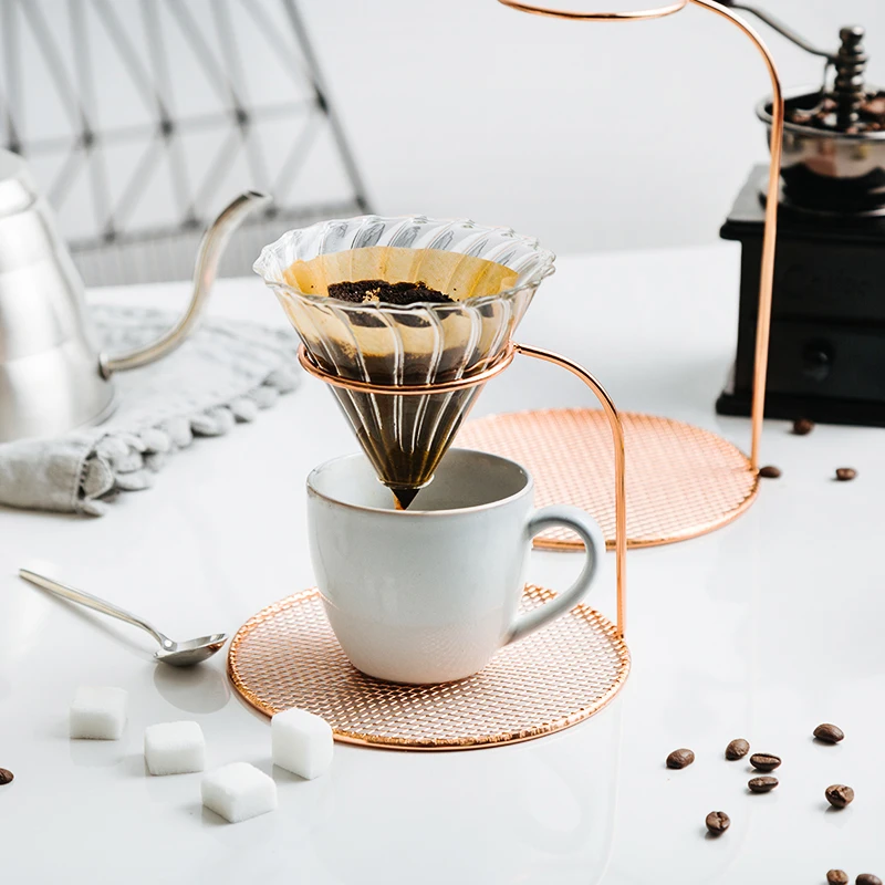 DROHOEY Creative Reusable Pour Over Coffee Filter Stand,Coffee Dripper Geometric, Permanent Coffee Dripper for Coffee Marker
DROHOEY Creative Reusable Pour Over Coffee Filter Stand,Coffee Dripper Geometric, Permanent Coffee Dripper for Coffee Marker