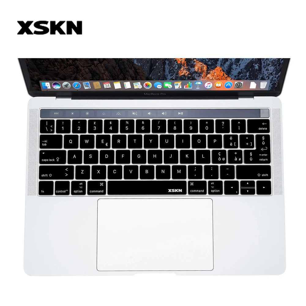 XSKN Italian Silicone Keyboard Skin Italiano Protector for 2016 New Macbook Pro 13.3 Inch A1706 & 15.4 Inch A1707 Plus Gift
XSKN Italian Silicone Keyboard Skin Italiano Protector for 2016 New Macbook Pro 13.3 Inch A1706 & 15.4 Inch A1707 Plus Gift