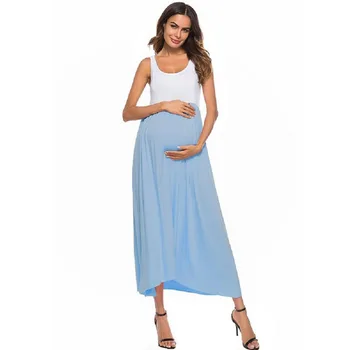 Maternity Summer Dresses Sleeveless Ruched A-Line Dress Robe Grossesse Cotton Clothes For Pregnant Women Maxi Maternity Dress
Maternity Summer Dresses Sleeveless Ruched A-Line Dress Robe Grossesse Cotton Clothes For Pregnant Women Maxi Maternity Dress