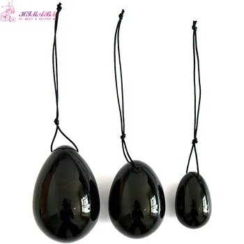 HIMABM 3pcs Natural drilled obsidian jade egg Pelvic floor Muscle Vaginal Ben Wa yoni egg for Kegel exercise postpartum recovery
HIMABM 3pcs Natural drilled obsidian jade egg Pelvic floor Muscle Vaginal Ben Wa yoni egg for Kegel exercise postpartum recovery