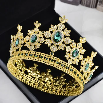 4 color Fashion Bridal Hair Jewelry Crowns and Tiaras Wedding Hair Accessories Full circle simple luxury bride wedding crown
4 color Fashion Bridal Hair Jewelry Crowns and Tiaras Wedding Hair Accessories Full circle simple luxury bride wedding crown