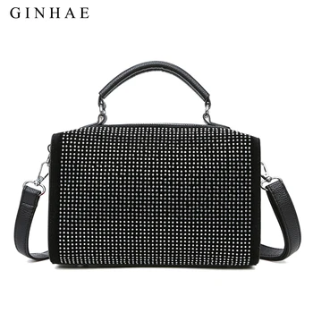 Diamonds Women Shoulder Bag Luxury Pu Leather Women Tote Handbags 2019 Brand Designer Small Messenger Bags Rivets Bolsa Feminina
Diamonds Women Shoulder Bag Luxury Pu Leather Women Tote Handbags 2019 Brand Designer Small Messenger Bags Rivets Bolsa Feminina