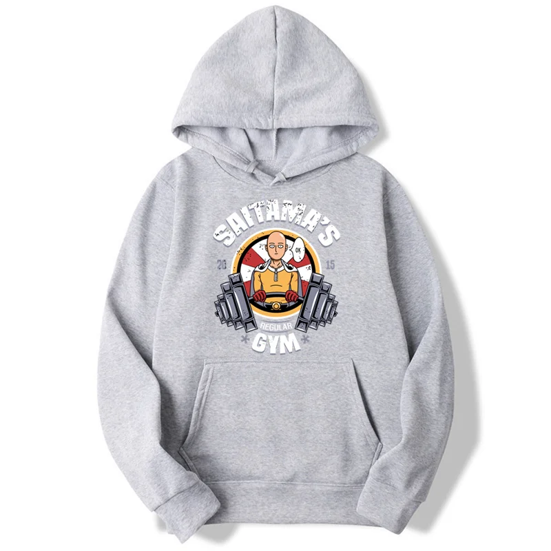 Saitama's G Y M One Punch Sweatshirt Men Hoodies Fashion Solid Hoodie Mens Pullover Men's Tracksuits Moleton Masculino, MWT017
Saitama's G Y M One Punch Sweatshirt Men Hoodies Fashion Solid Hoodie Mens Pullover Men's Tracksuits Moleton Masculino, MWT017