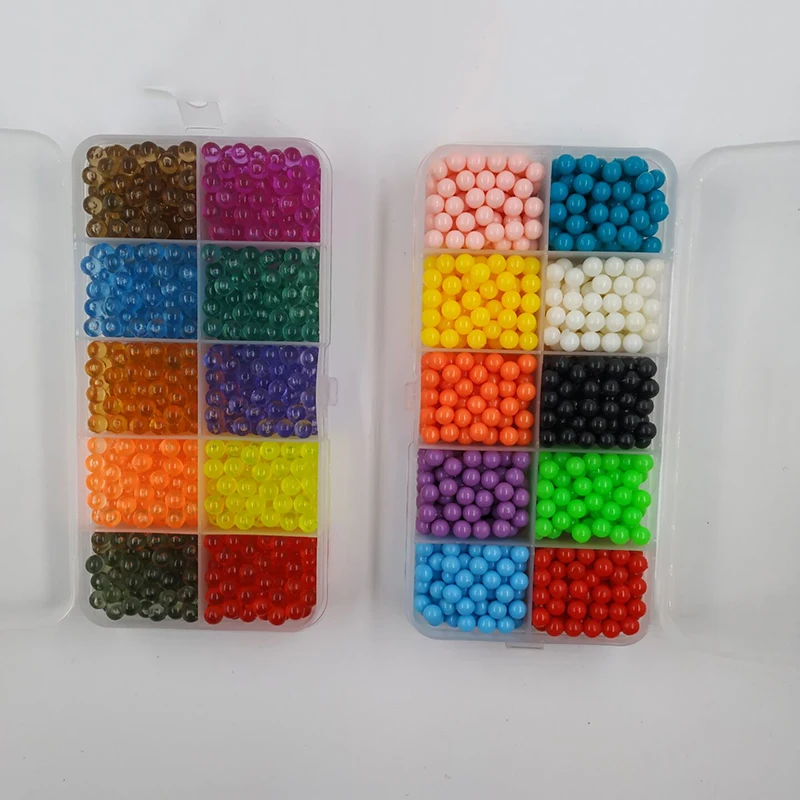 1100pcs 10 colors Refill beads puzzle Crystal Aqua beads DIY water spray set ball games 3D handmade magic toys for children
1100pcs 10 colors Refill beads puzzle Crystal Aqua beads DIY water spray set ball games 3D handmade magic toys for children
