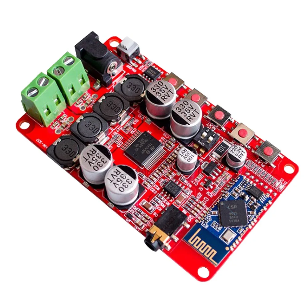 Wireless Bluetooth 4.0 Amplifier Board Audio Receiver TDA7492P 25W+25W Digital Amplifier Board
Wireless Bluetooth 4.0 Amplifier Board Audio Receiver TDA7492P 25W+25W Digital Amplifier Board