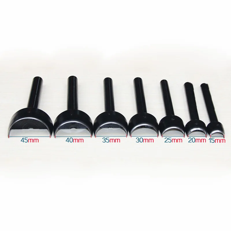 Hot 7 Pcs/Set Leather Craft Half-Round Cutter 15/20/25/30/35/40/45mm Strap Belt Wallet Punch DIY Tools LFD 
Hot 7 Pcs/Set Leather Craft Half-Round Cutter 15/20/25/30/35/40/45mm Strap Belt Wallet Punch DIY Tools LFD