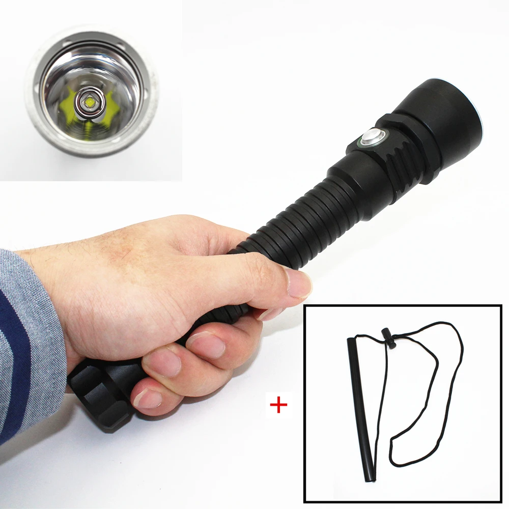 New Underwater 1200LM Diving Flashlight Torch 1x XM-L2 LED Torch Light Lamp Waterproof Lantern For Diver 100 Meters
New Underwater 1200LM Diving Flashlight Torch 1x XM-L2 LED Torch Light Lamp Waterproof Lantern For Diver 100 Meters