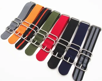 1PCS Heavy duty nylon straps 20mm 22mm 24mm Nylon Watch band NATO strap zulu strap watch strap silver ring buckle
1PCS Heavy duty nylon straps 20mm 22mm 24mm Nylon Watch band NATO strap zulu strap watch strap silver ring buckle