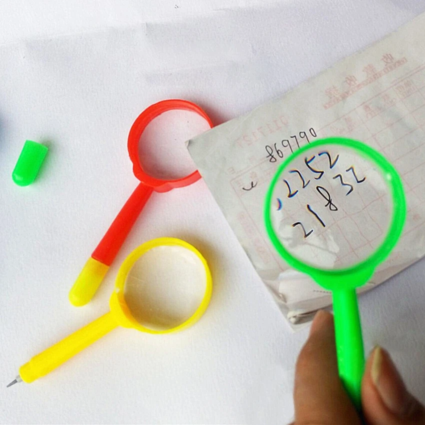 20 PCS/Lot Children Gift Stationery Multi-Functional 2X Hand Held Magnifying Glass with Pencil
20 PCS/Lot Children Gift Stationery Multi-Functional 2X Hand Held Magnifying Glass with Pencil