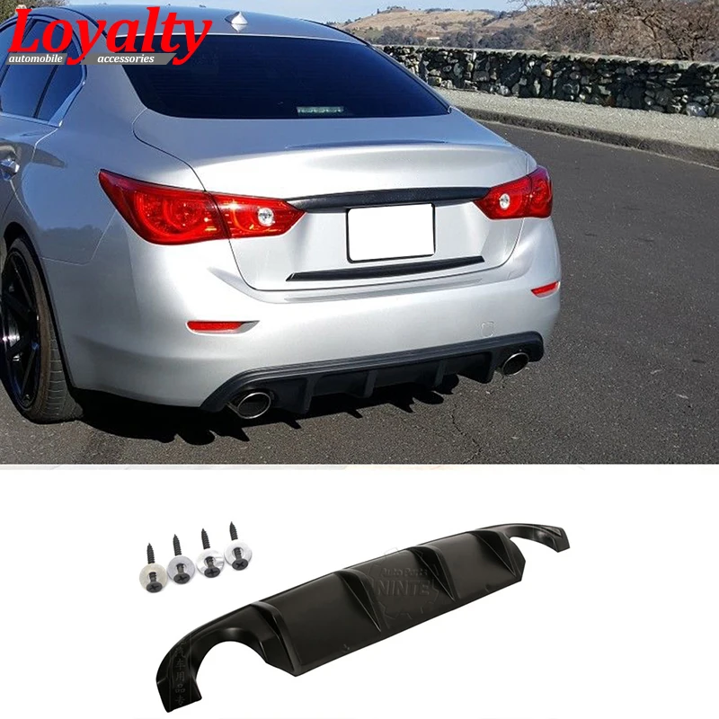Loyalty Black PP Auto Accessories for Infiniti Q50 Q50S 2014 2015 2016 2017 Racing JC Rear Bumper Lip Diffuser Car Styling
Loyalty Black PP Auto Accessories for Infiniti Q50 Q50S 2014 2015 2016 2017 Racing JC Rear Bumper Lip Diffuser Car Styling