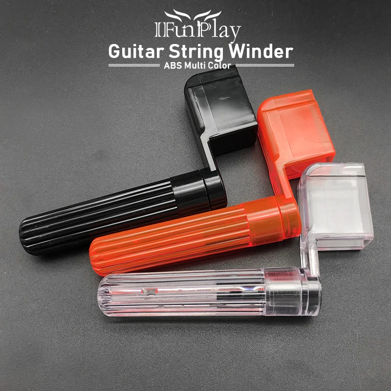 

Acoustic Guitar String Winder ABS Bass String Peg Winder Bridge Pin Puller Guitar Repair Maintenance Luthier Tool Accessories