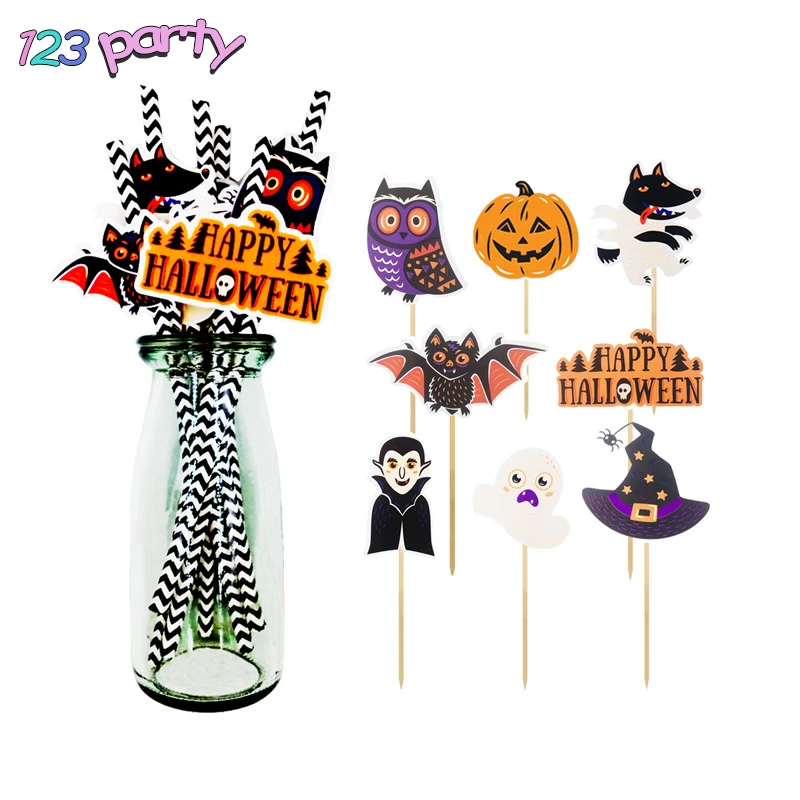 Halloween straws bat pumpkin cake topper birthday party decoration baby shower Halloween party supplies spider aluminum balloon
Halloween straws bat pumpkin cake topper birthday party decoration baby shower Halloween party supplies spider aluminum balloon