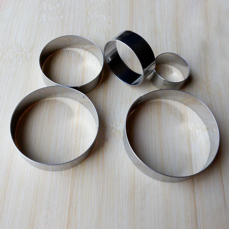 5Pcs/Set Stainless Steel Biscuit Mould Portable Round Shape Cake Fondant Mold Cookie Cutter Kitchen Gadgets Baking Accessories
5Pcs/Set Stainless Steel Biscuit Mould Portable Round Shape Cake Fondant Mold Cookie Cutter Kitchen Gadgets Baking Accessories