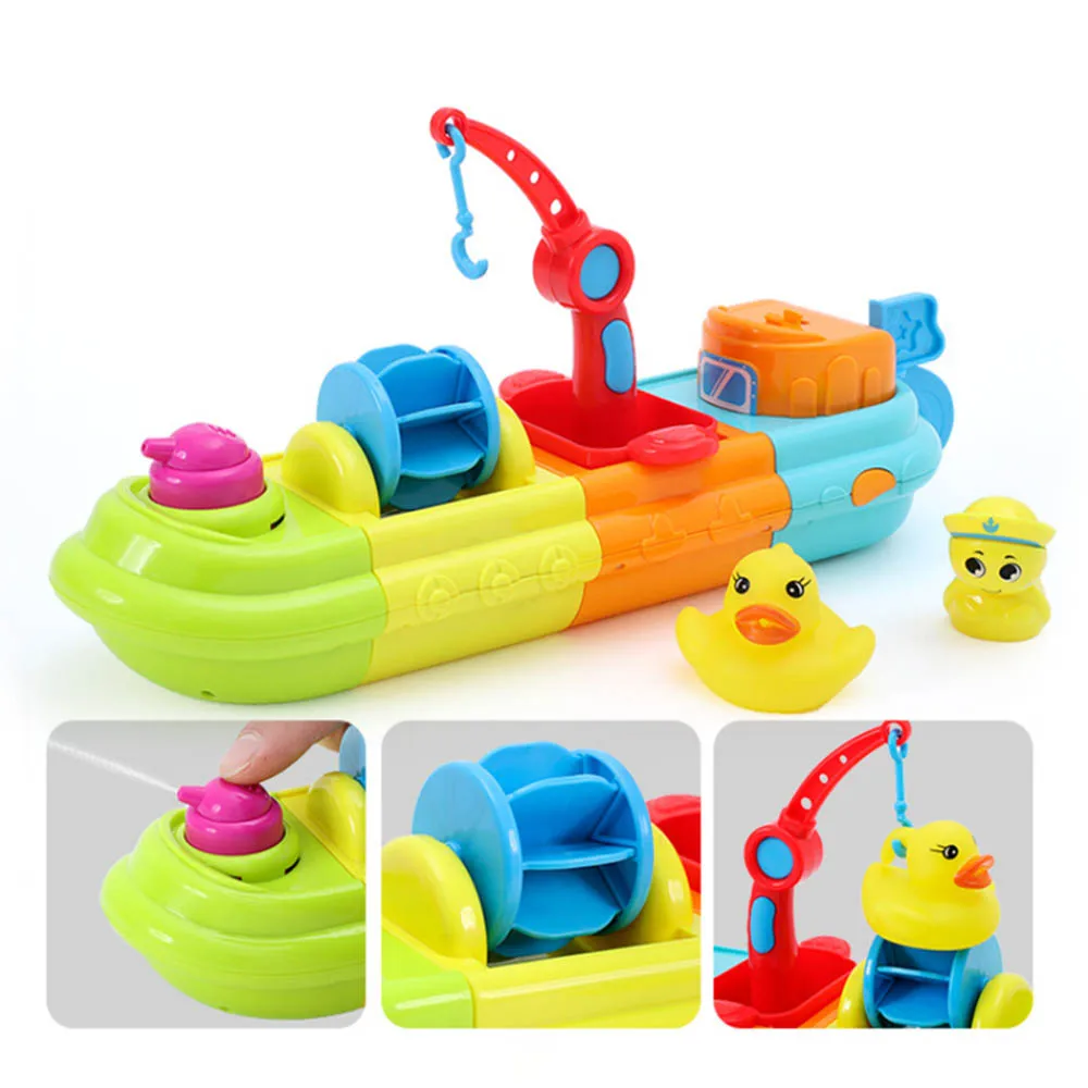 Summer Children Beach Bathing Bath Toy Boat Assemble Water Spray Floating Ship Pool Beach Play Water Bathing Toys
Summer Children Beach Bathing Bath Toy Boat Assemble Water Spray Floating Ship Pool Beach Play Water Bathing Toys
