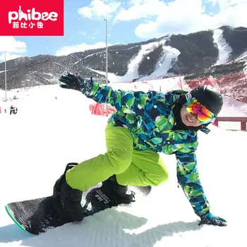 Children Snow suit Coats Ski suit sets outdoor Gilr/Boy skiing snowboarding clothing waterproof thermal Winter jacket + bib pant
Children Snow suit Coats Ski suit sets outdoor Gilr/Boy skiing snowboarding clothing waterproof thermal Winter jacket + bib pant