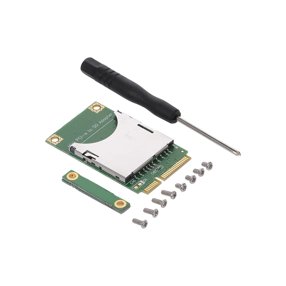 SD Card to MINI PCI-E Interface Port Adapter Mini PCI Express SSD SD Card Converter For Laptop Netbook Compatible for Windows 8
SD Card to MINI PCI-E Interface Port Adapter Mini PCI Express SSD SD Card Converter For Laptop Netbook Compatible for Windows 8