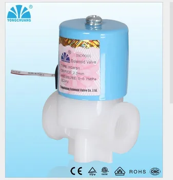 Closed Open DC 24V G1/4' 8mm Plastic Direct Drive Water Dispenser RO Machine Water Electromagnetic Valve Solenoid Valve
Closed Open DC 24V G1/4' 8mm Plastic Direct Drive Water Dispenser RO Machine Water Electromagnetic Valve Solenoid Valve