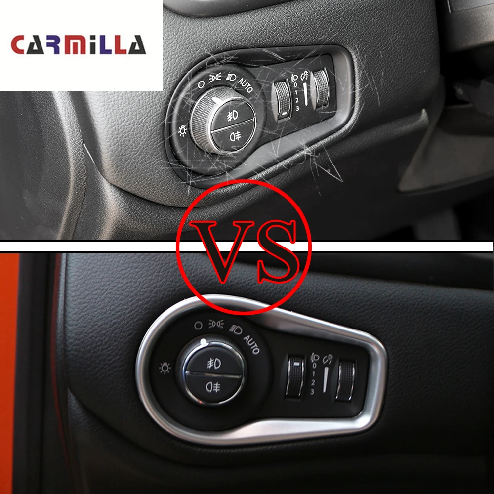 Fit For Jeep Renegade 2015 2016 2017 2018 Chrome Headlight Fog Light Lamp Adjust Button Instrument Switch Panel Cover Trim
Fit For Jeep Renegade 2015 2016 2017 2018 Chrome Headlight Fog Light Lamp Adjust Button Instrument Switch Panel Cover Trim