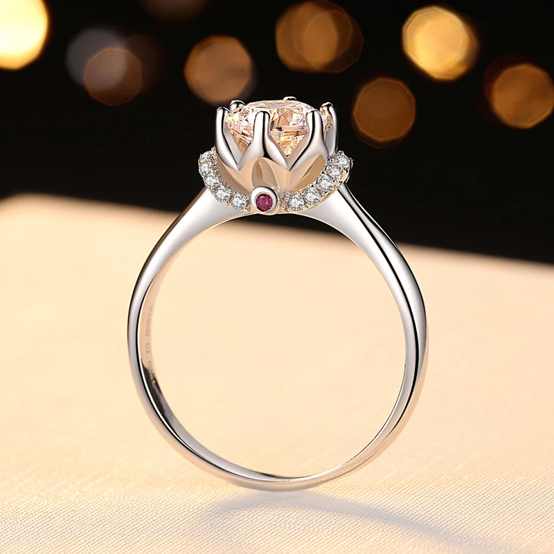 TOP Quality CZ Stone 1CT Hearts and Arrows Cut Ring Engagement Solid 925 Sterling Silver Jewelry Proposal Ring Gift for Lover
TOP Quality CZ Stone 1CT Hearts and Arrows Cut Ring Engagement Solid 925 Sterling Silver Jewelry Proposal Ring Gift for Lover