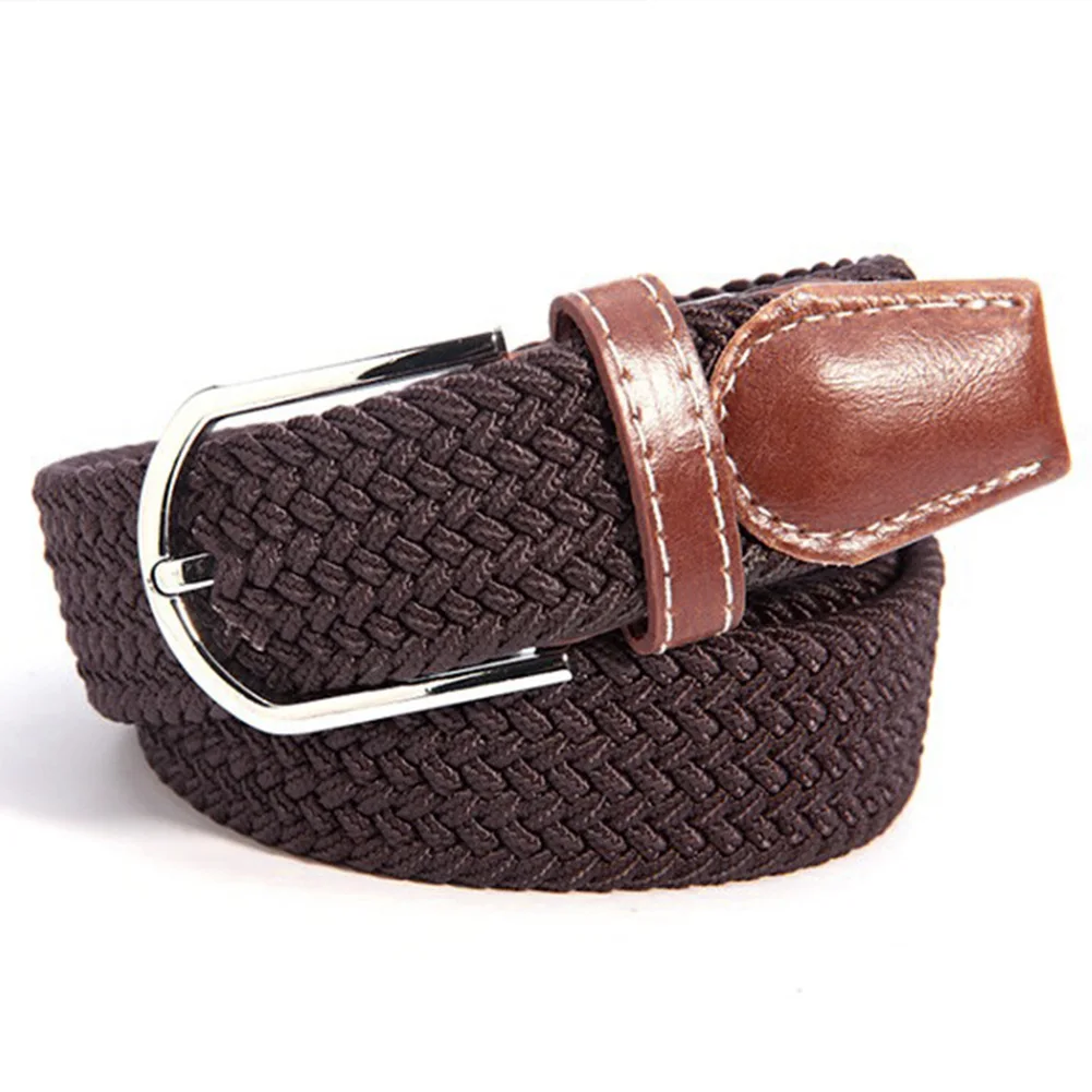 Casual Men Women's Canvas Belt Plain Webbing Metal Pin Buckle Woven Stretch Canvas Waistband Trousers Jeans Belt 5 Colors &
Casual Men Women's Canvas Belt Plain Webbing Metal Pin Buckle Woven Stretch Canvas Waistband Trousers Jeans Belt 5 Colors &