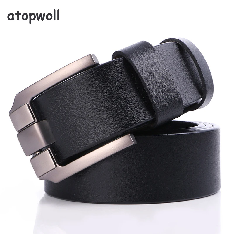Fashion Cowhide genuine Leather Belt For Men High Quality pin buckle strap for jeans Business Trouser Cinturones Hombre
Fashion Cowhide genuine Leather Belt For Men High Quality pin buckle strap for jeans Business Trouser Cinturones Hombre