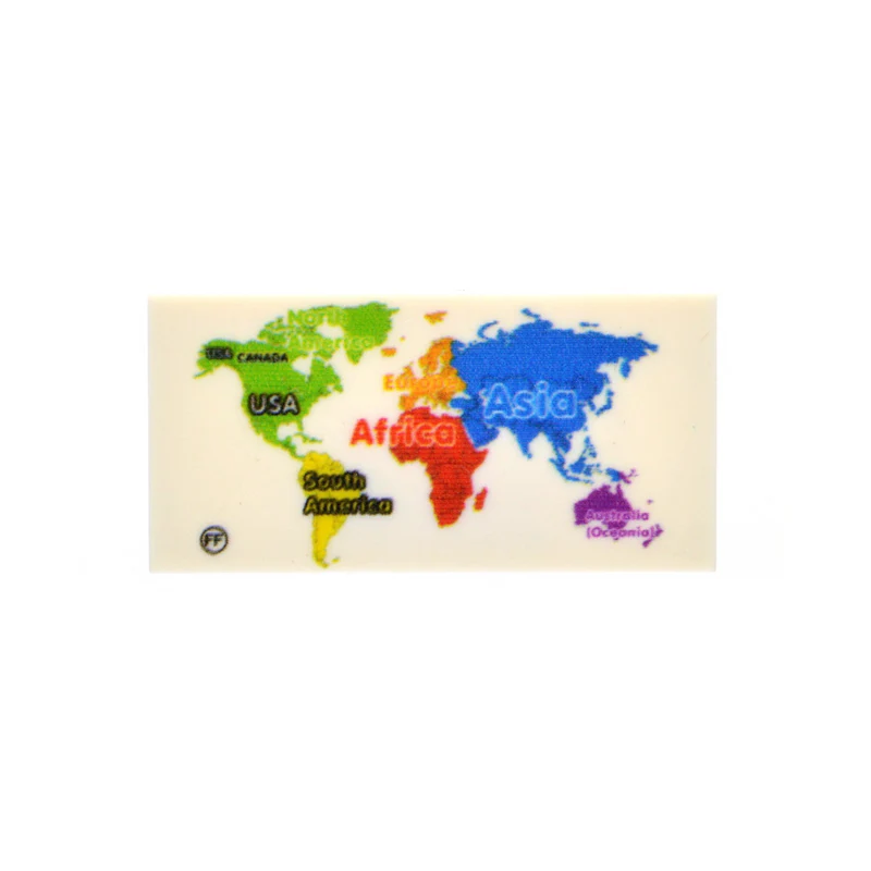 10pcs/lot 2*2 Printed Tiles 2*4 Blocks World Maps MOC Parts Building Bricks Gifts Toys for Children
10pcs/lot 2*2 Printed Tiles 2*4 Blocks World Maps MOC Parts Building Bricks Gifts Toys for Children