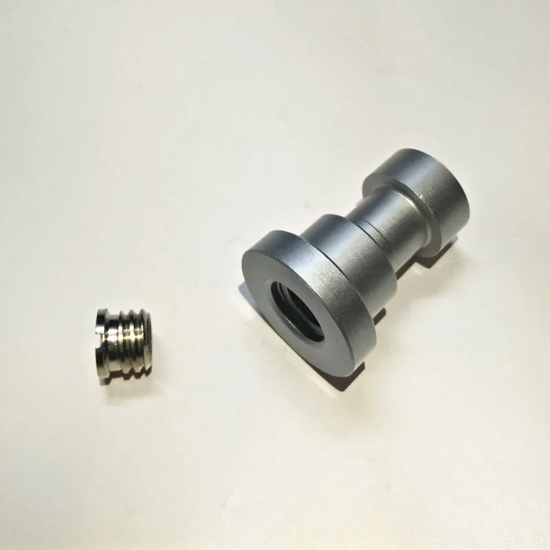 Photo Studio Accessories 1/4" & 3/8" Tripod Screw to Umbrella Holder Adapter for Flash Umbrella Mount or Ball Head Bracket S265
Photo Studio Accessories 1/4" & 3/8" Tripod Screw to Umbrella Holder Adapter for Flash Umbrella Mount or Ball Head Bracket S265