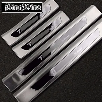 Car-styling For Hyundai Tucson welcome pedal 2015 Tucson modified after the threshold of the decorative plate trim paste
Car-styling For Hyundai Tucson welcome pedal 2015 Tucson modified after the threshold of the decorative plate trim paste