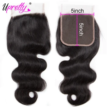 Upretty Hair 5x5 Lace Closure Pre Plucked With Baby Hair Brazilian Body Wave Closure Free Middle 3 Part Human Hair Closure
Upretty Hair 5x5 Lace Closure Pre Plucked With Baby Hair Brazilian Body Wave Closure Free Middle 3 Part Human Hair Closure